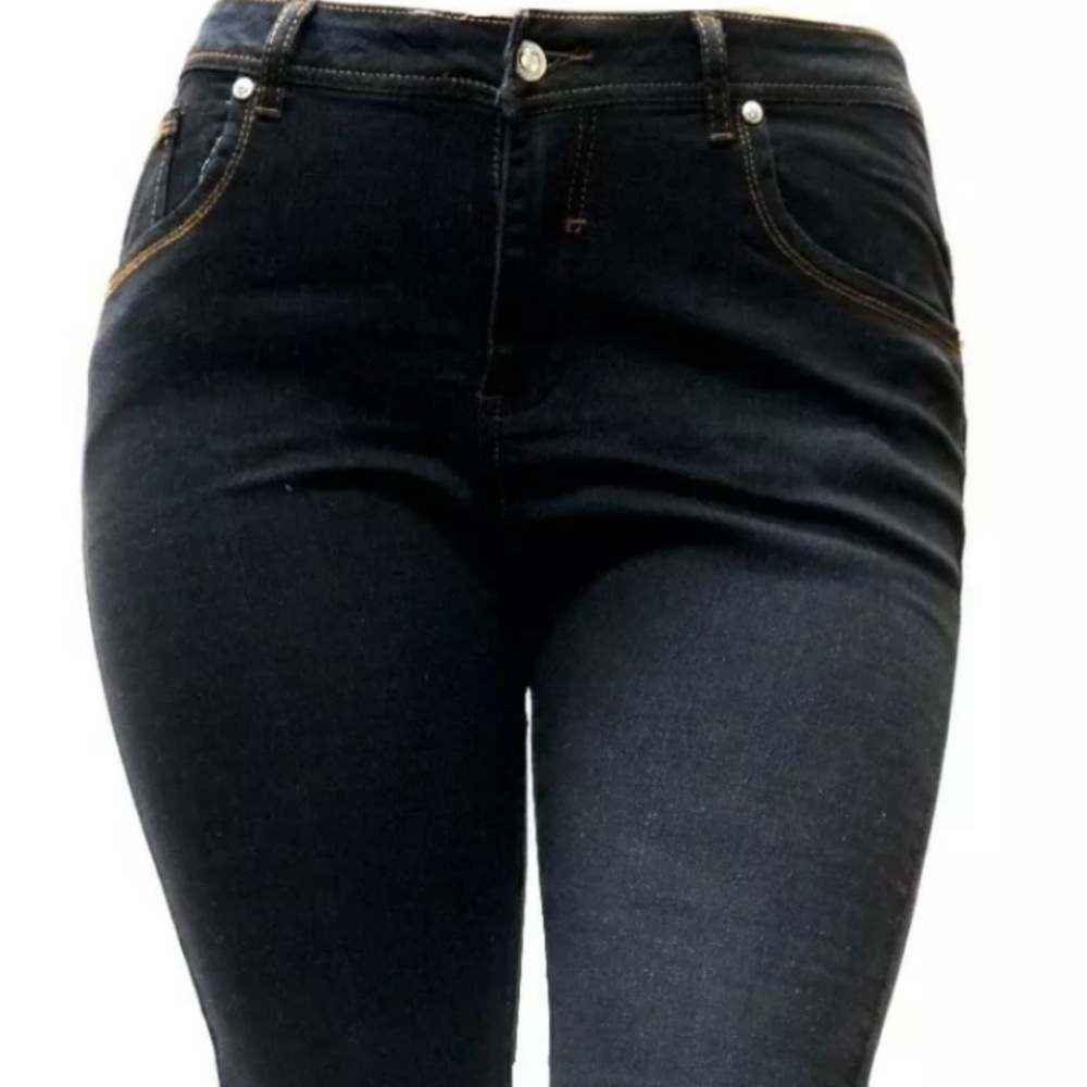 NICE&CHIC BLACK WOMEN'S PLUS SIZE denim jeans Bootcut SKINNY LS98173MS